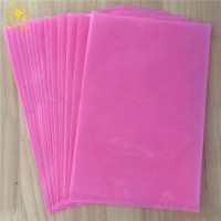 供应上海透明防静电pe胶袋粉红色pe自封袋