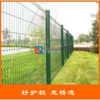 东营厂区围墙隔离网 企业围墙隔离网 镀锌喷塑 龙桥护栏