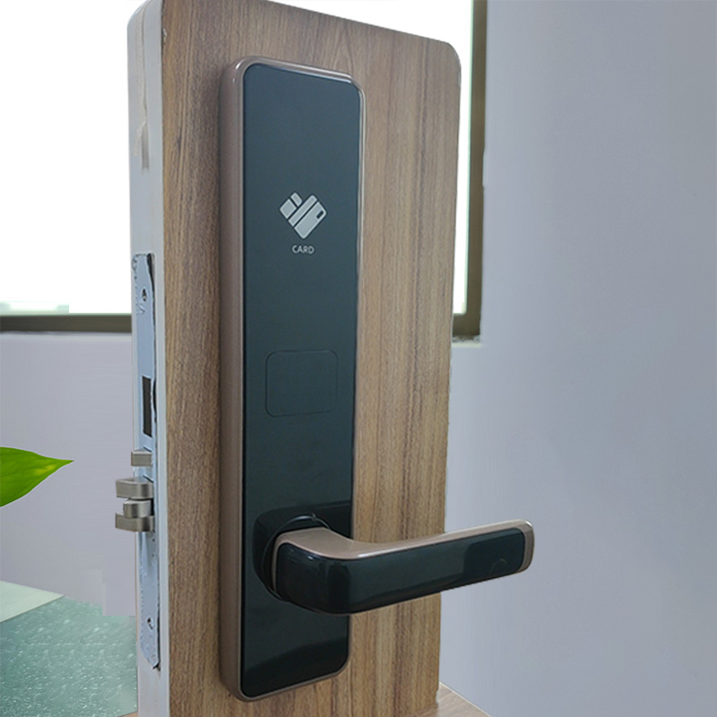 爱智达酒店门锁 宾馆锁磁卡感应锁 木门锁ic卡刷卡锁id电子门锁