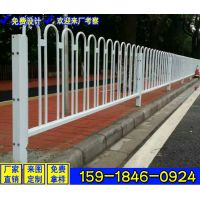 汕尾锌钢护栏厂 京式人行道护栏 公路乙型防撞护栏