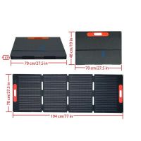MoveTo 户外太阳能系统便携式太阳能电池板 200W