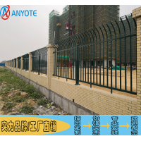 珠海学校景观护栏 围墙烤漆栏杆价格