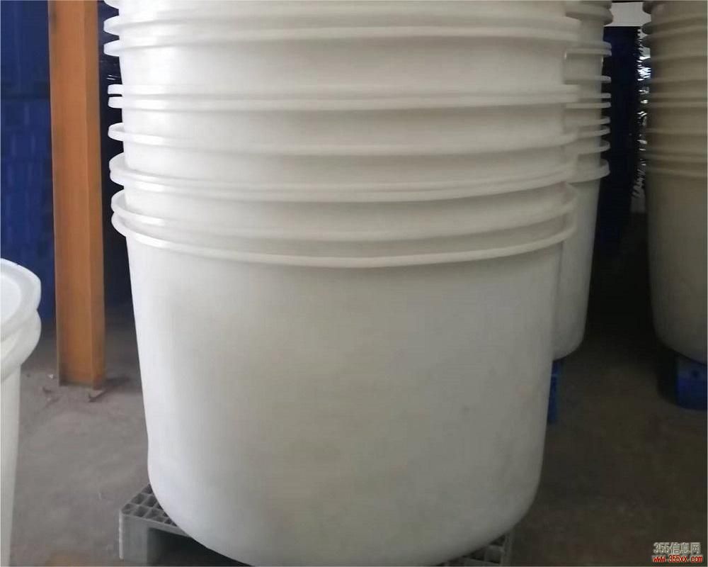 遵义1500L塑料圆桶 食品级腌制桶漂染桶 敞口PE圆桶