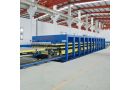 青岛产箱式货车玻璃钢板压制机 用于冷藏车厢板移动房舱保温板生产